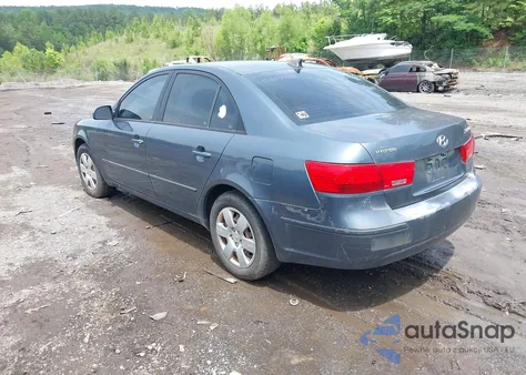 2010 Hyundai Sonata Gls z USA, uszkodzony, nr VIN 5NPET4AC8AH581264
